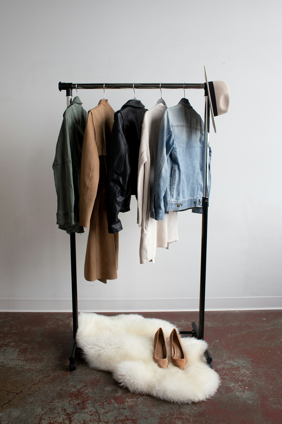 Layered fashion outfit example